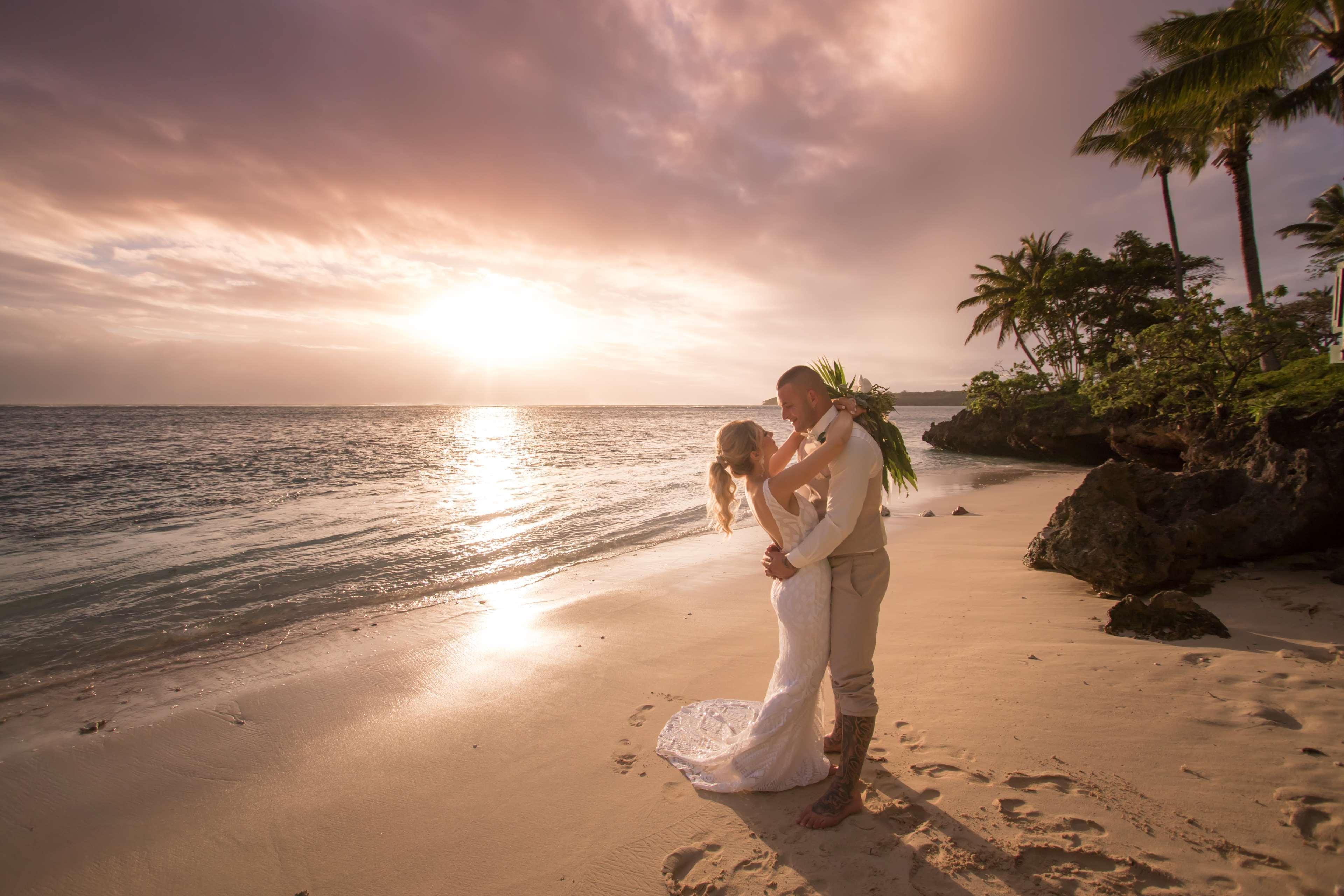 Shangri-La Yanuca Island, Fiji Voua Esterno foto A wedding on a beach